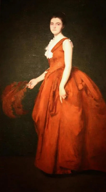 Portret Madame T - Edmund Charles Tarbell