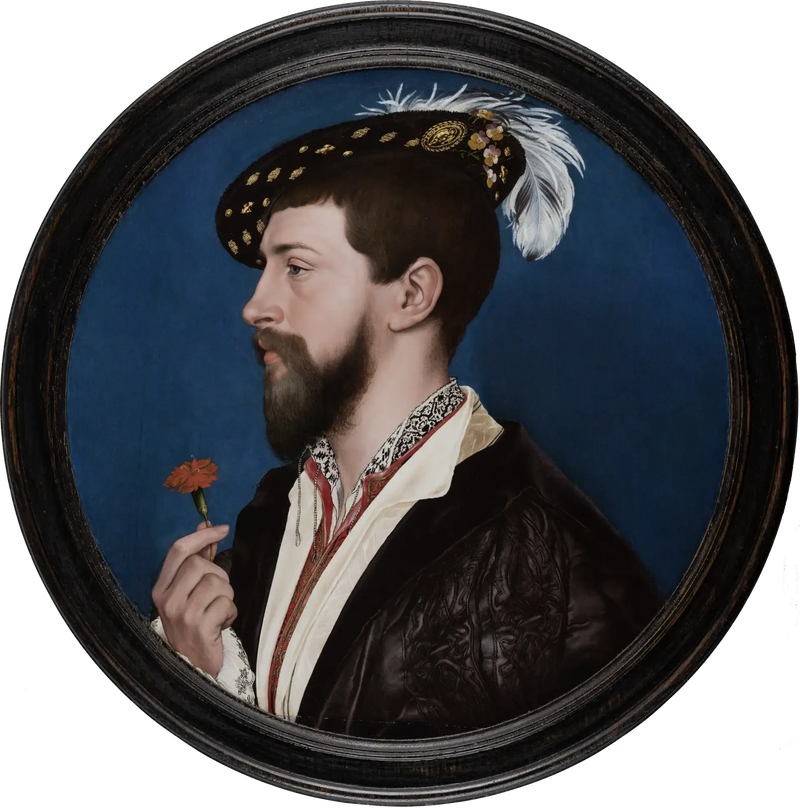 Portret Simona George'a z Kornwalii - Hans Holbein Młodszy