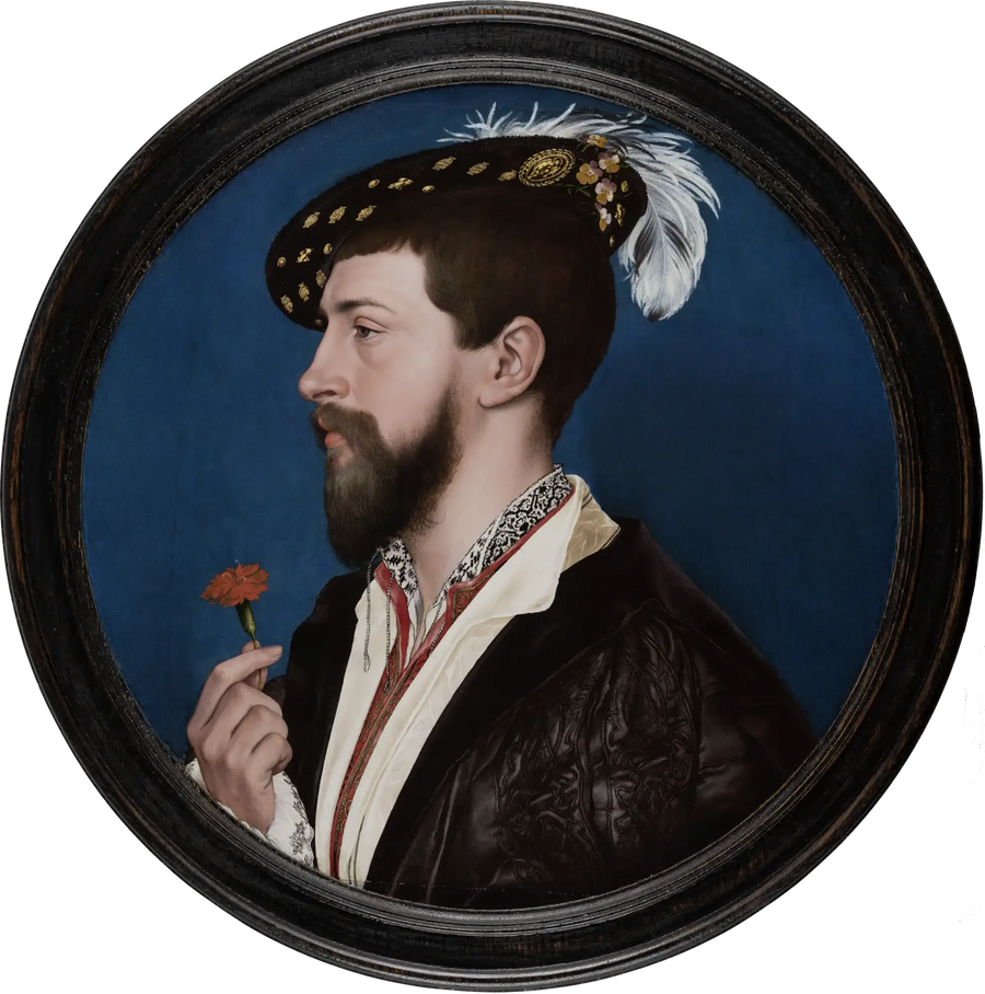 Portret Simona George'a z Kornwalii - Hans Holbein Młodszy