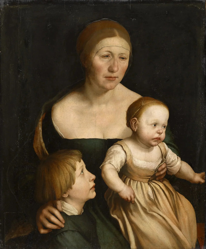 Portret rodziny artysty - Hans Holbein Młodszy