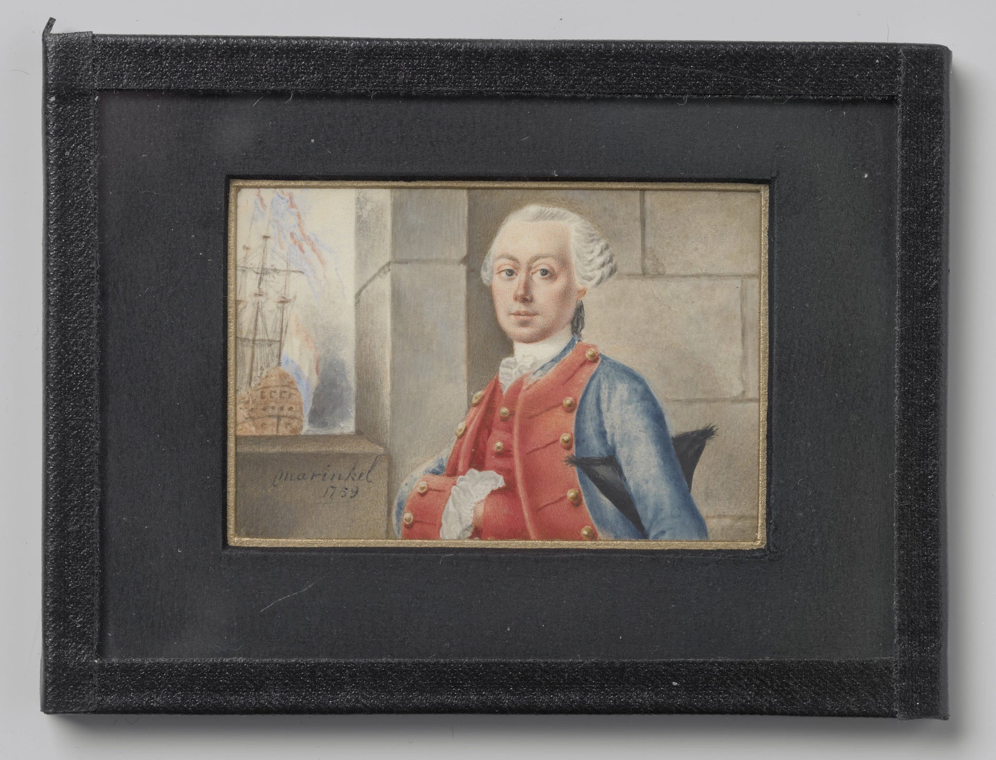 Portrait d'un officier de marine - Joseph Marinkelle