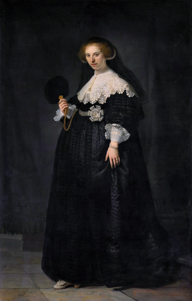 Portret Oopjen Coppit - Rembrandt