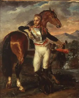 Portret pośmiertny porucznika Legranda - Théodore Géricault