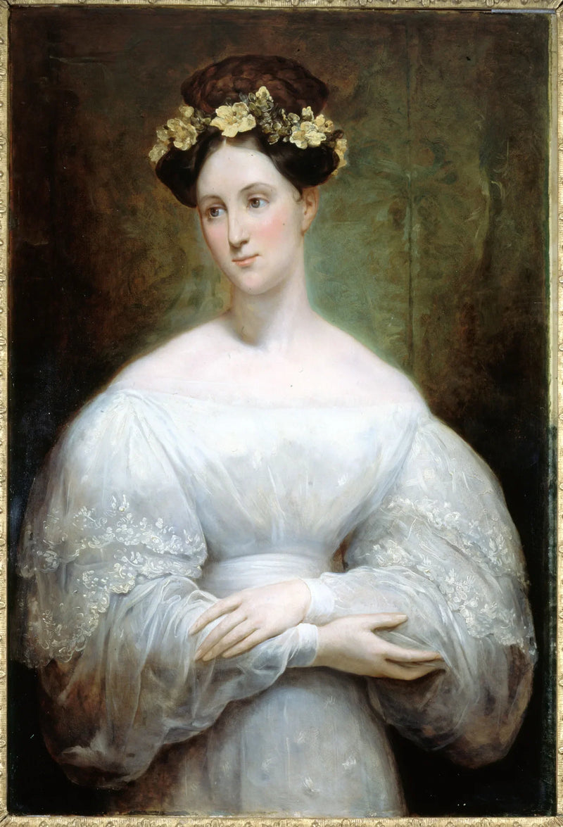 Przypuszczalny portret księżniczki Marie d'Orléans - Ary Scheffer