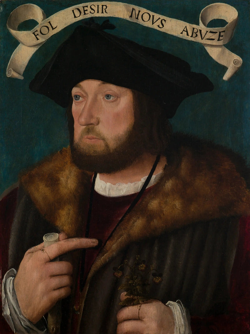Przypuszczalny portret Guillaume Gouffier - Jean Clouet