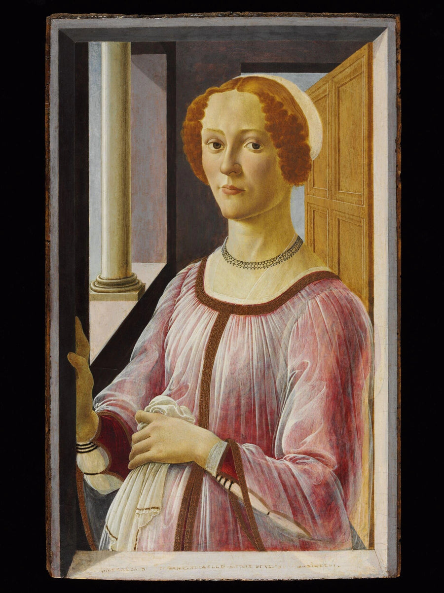 Portret Esmeraldy Brandini - Sandro Botticelli