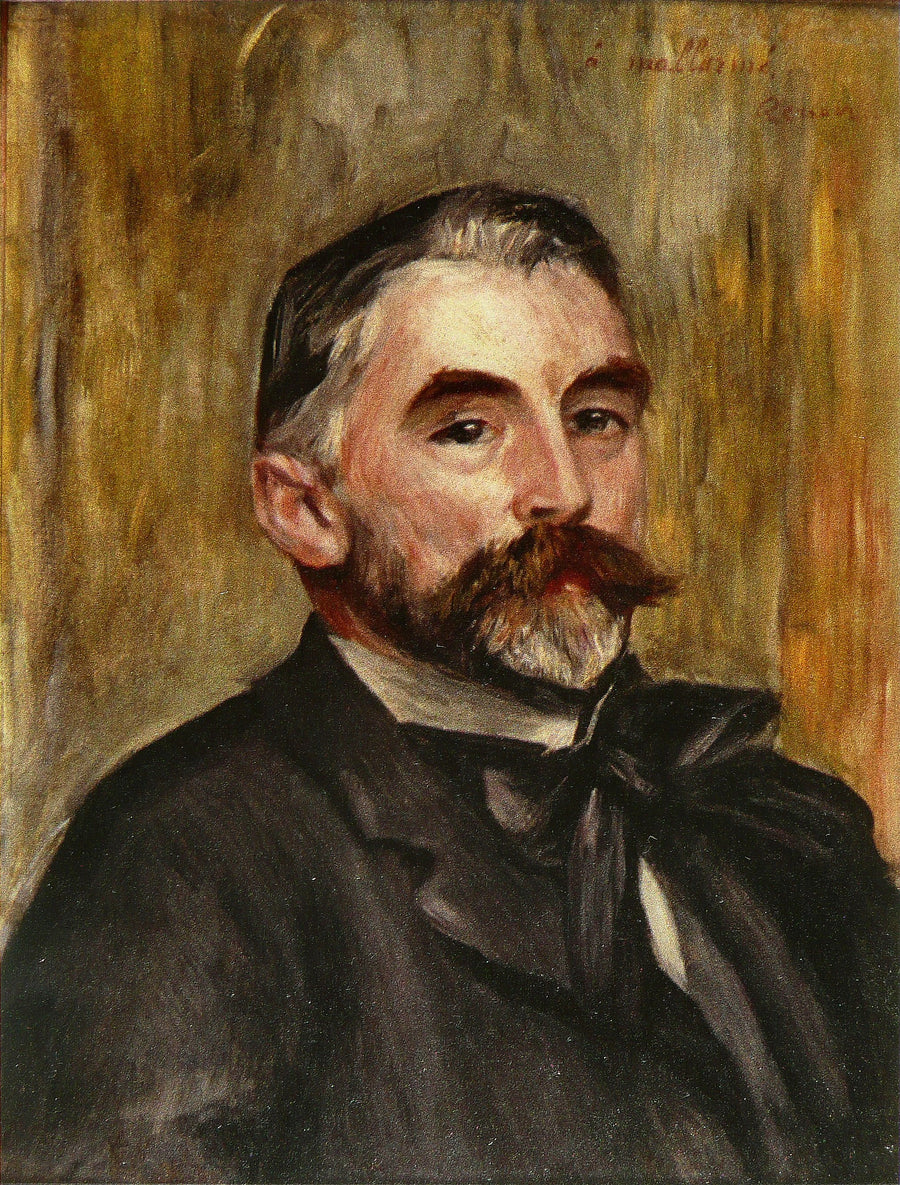 Portret Stéphane'a Mallarmé - Pierre-Auguste Renoir
