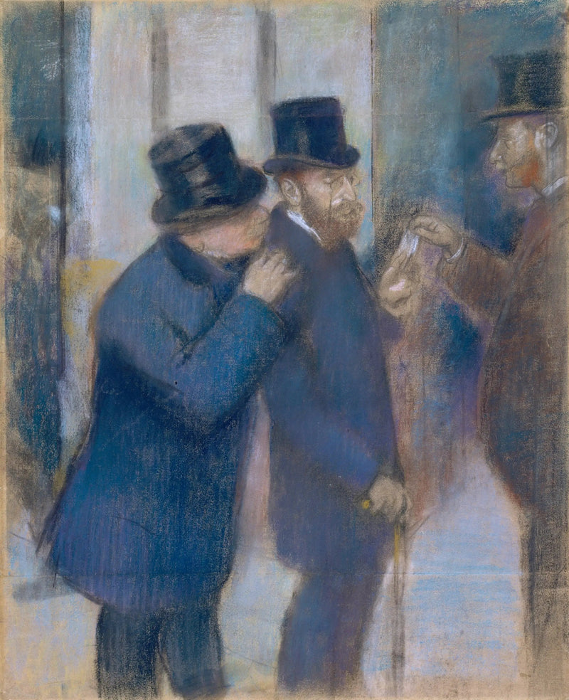 Portrety na giełdzie - Edgar Degas
