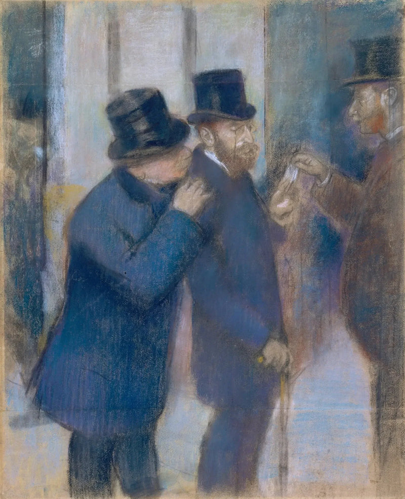 Portrety na giełdzie - Edgar Degas
