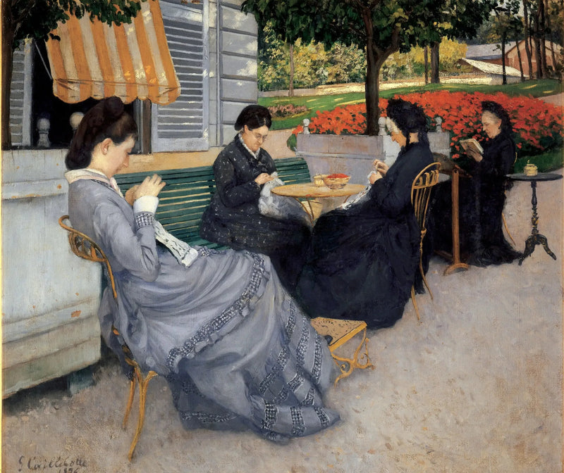 Portrety na wsi - Gustave Caillebotte