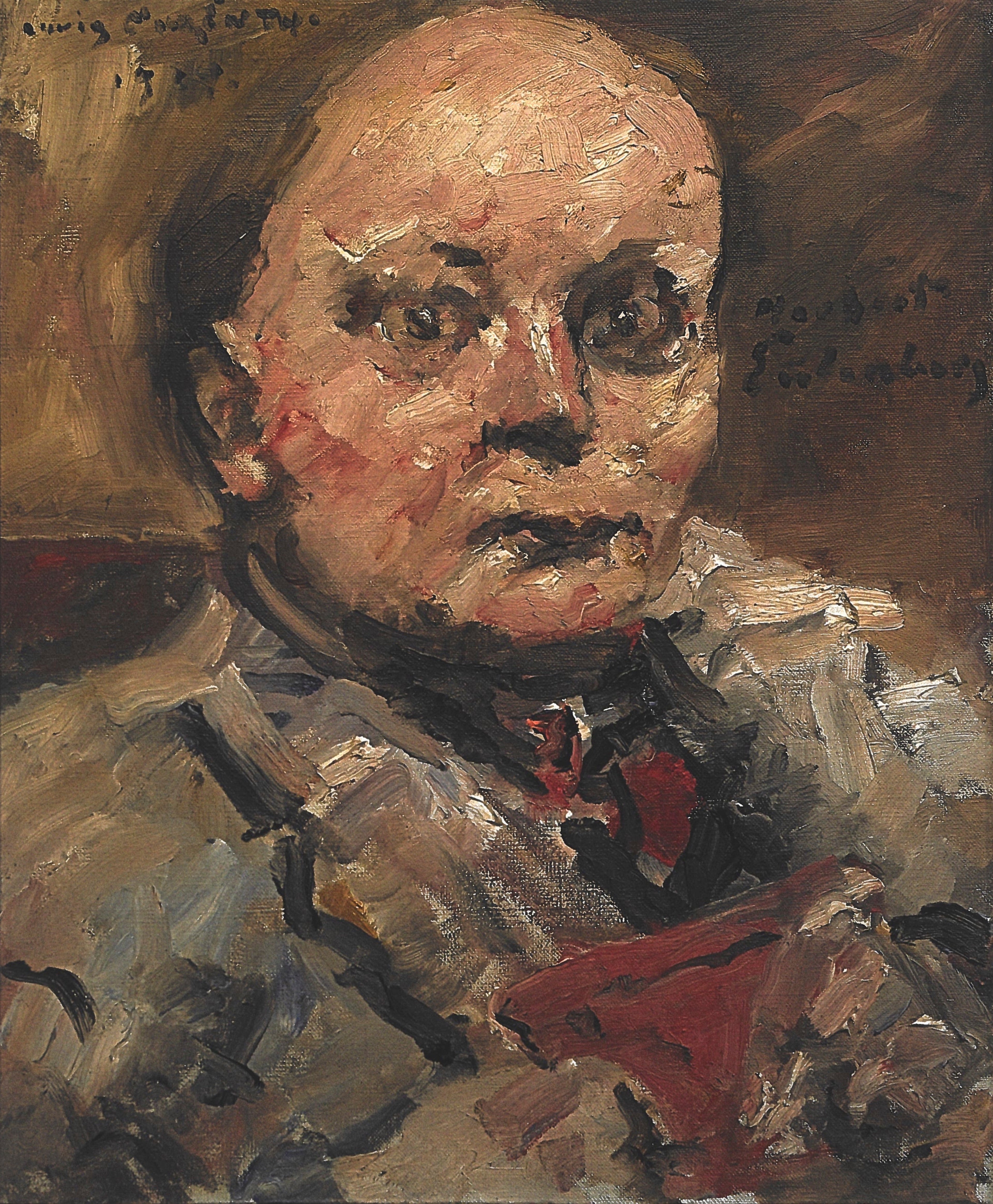 Porträt des Dichters Herbert Eulenberg - Lovis Corinth