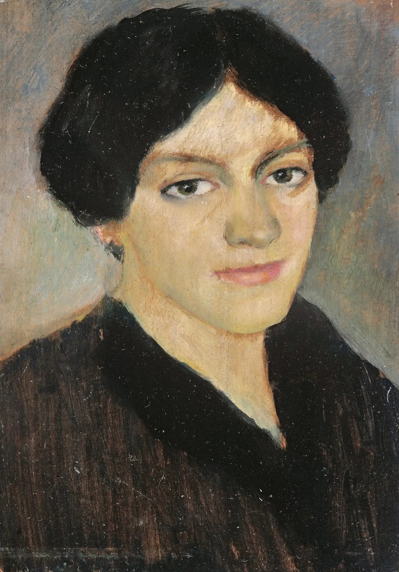 Reproduction du tableau « Q75402534 - August Macke » par Alpha Reproduction en peinture à l’huile