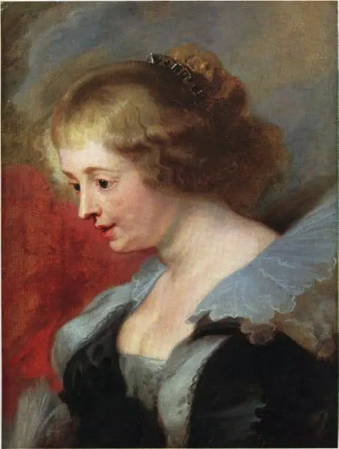 Portret Hélène Fourment (1614-1673), po 1630 - Peter Paul Rubens