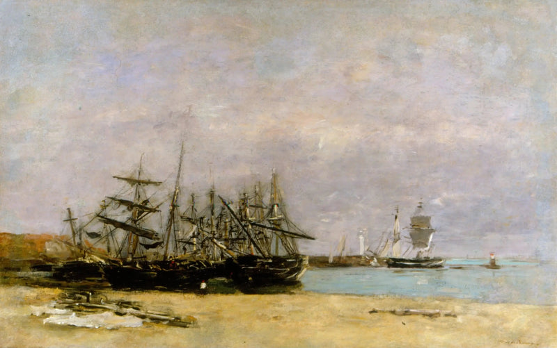 Portrieux - Wraki statków - Eugène Boudin