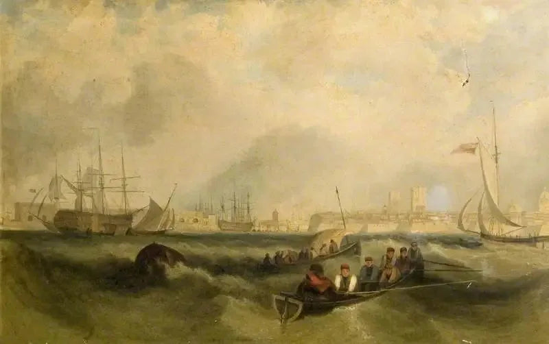 Portsmuth Port, Hampshire - J. M. W. Turner