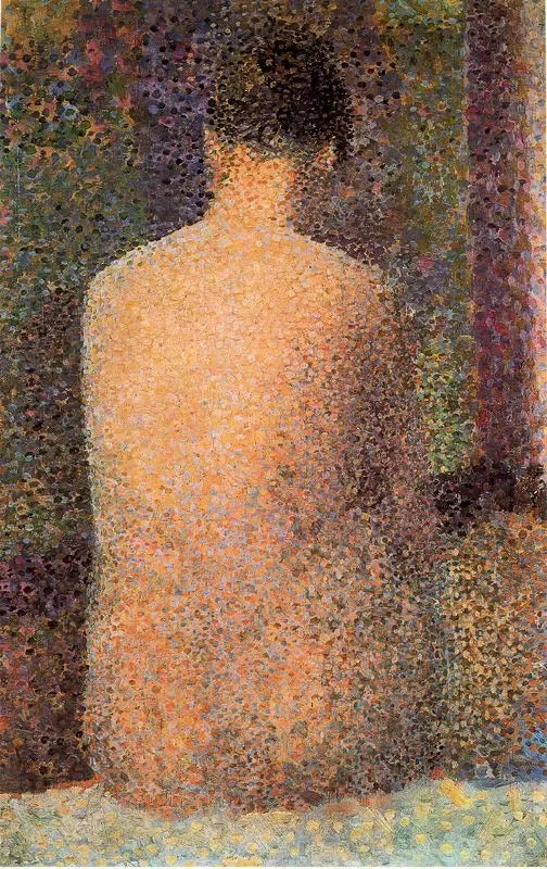 Pozycja z tyłu - Georges Seurat
