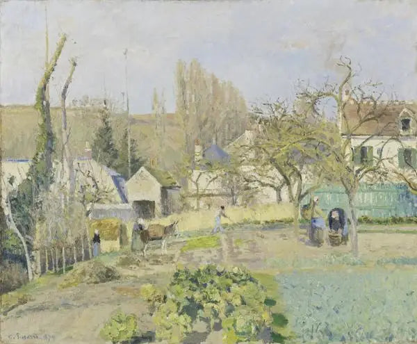 Ogrody L'Hermitage, Pontoise - Camille Pissarro