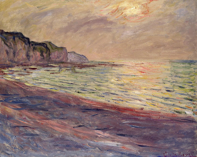 Plaża w Pourville, Marmottan W777 - Claude Monet