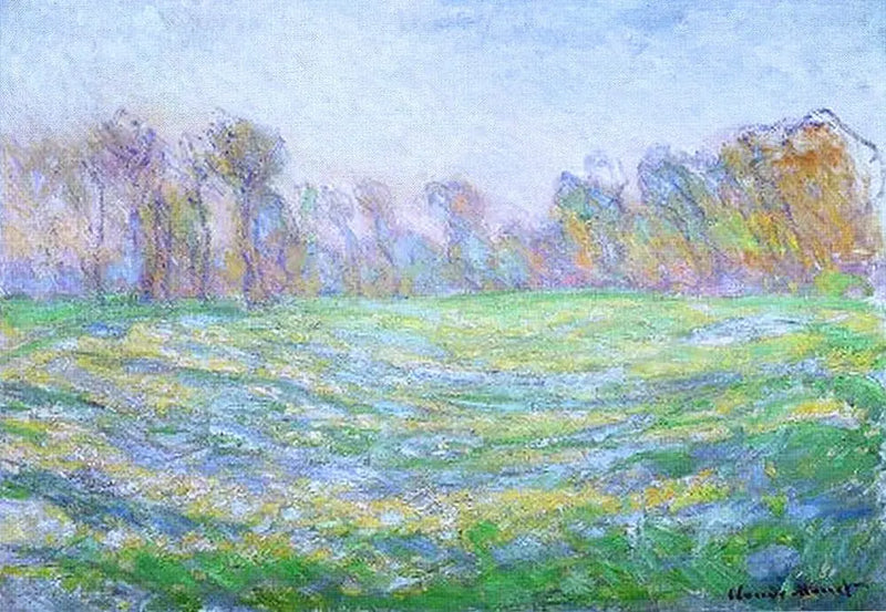 Łąka w Giverny - Claude Monet