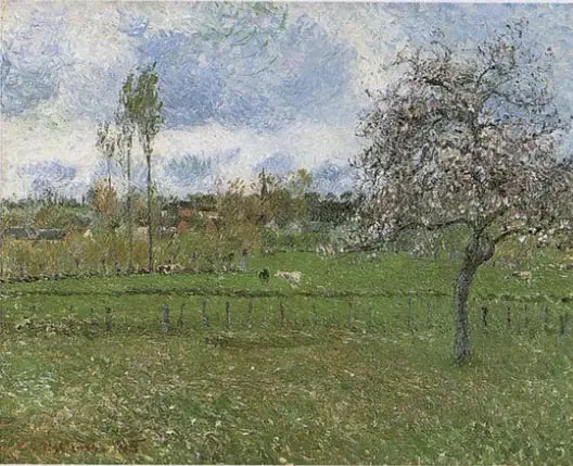 Łąka w Eragny - Camille Pissarro