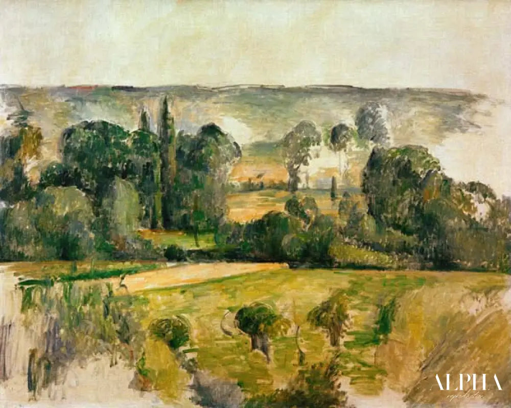 Prairie - Paul Cézanne - Reproductions de tableaux et peintures haut de gamme