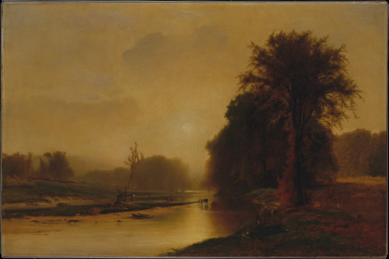 Jesienne łąki - George Inness