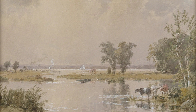 Łąki Hackensack - Jasper Francis Cropsey