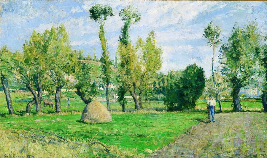 Łąki Valhermeil koło Pontoise - Camille Pissarro