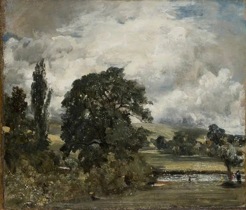 Wilgotne łąki w pobliżu Salisbury - John Constable