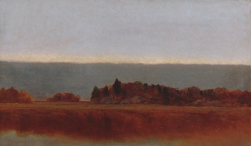 Pré salé w październiku - John Frederick Kensett