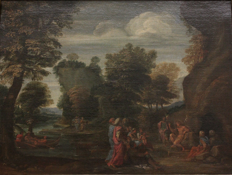 Kazanie św. Jana Chrzciciela - Annibale Carracci