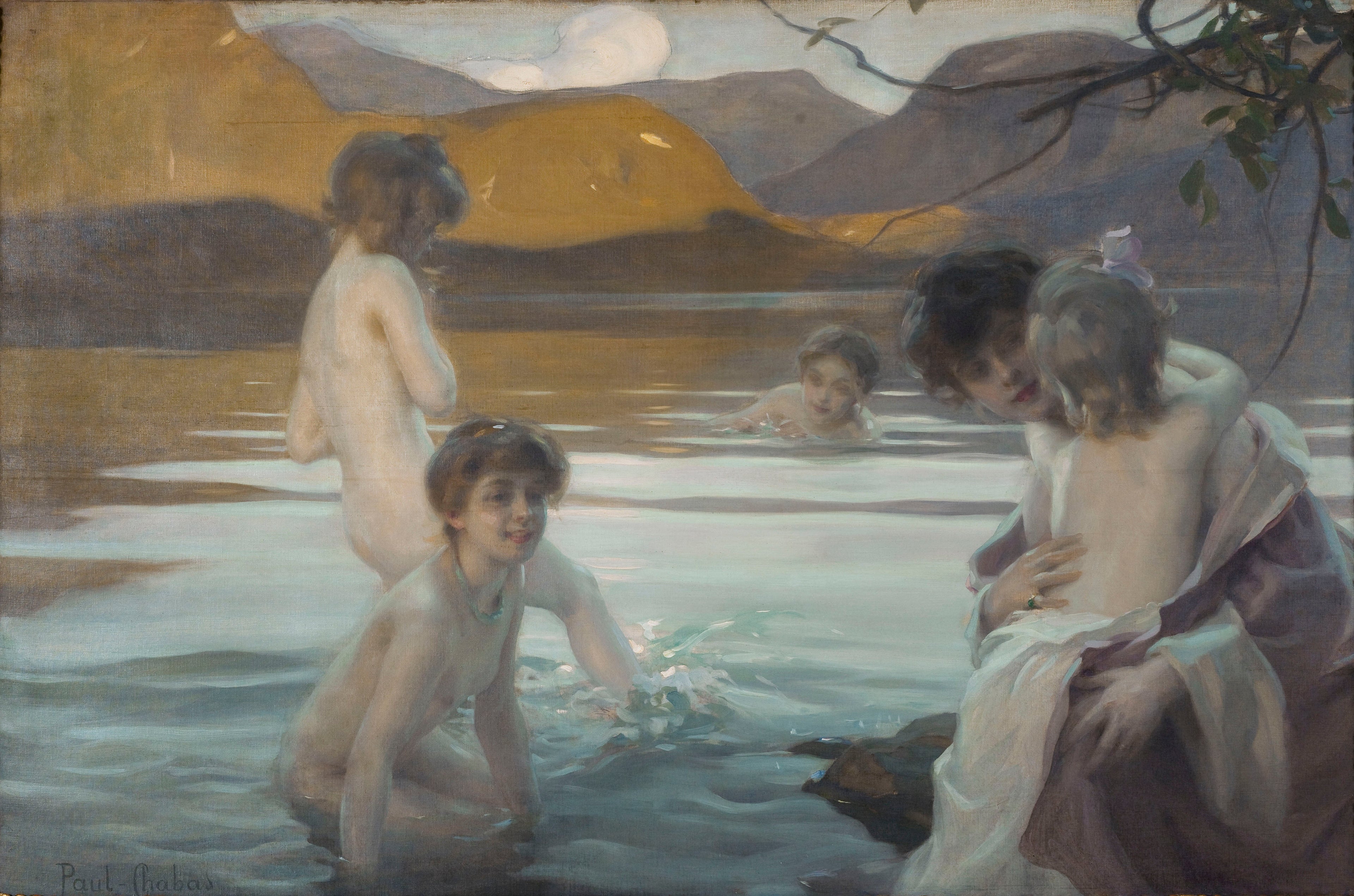 Premier Bain - Paul Chabas