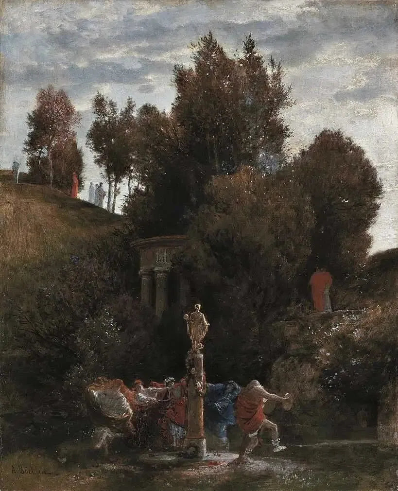 Pierwszy maj rzymski - Arnold Böcklin