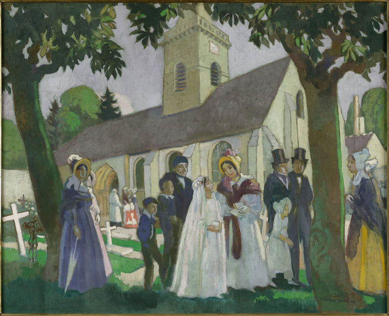 Pierwsza Komunia Léopoldine w Fourqueux - Maurice Denis