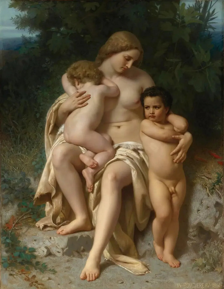 Pierwszy spór - Bouguereau