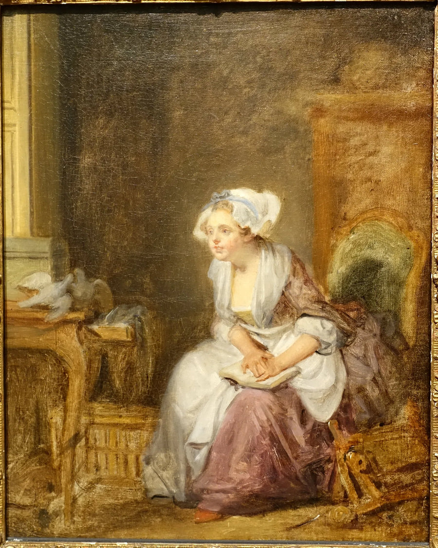 Pierwsza lekcja miłości - Jean-Baptiste Greuze