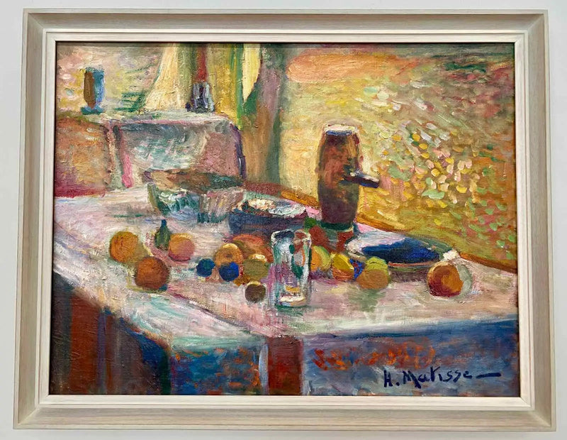 Pierwsza martwa natura pomarańczowa - Henri Matisse