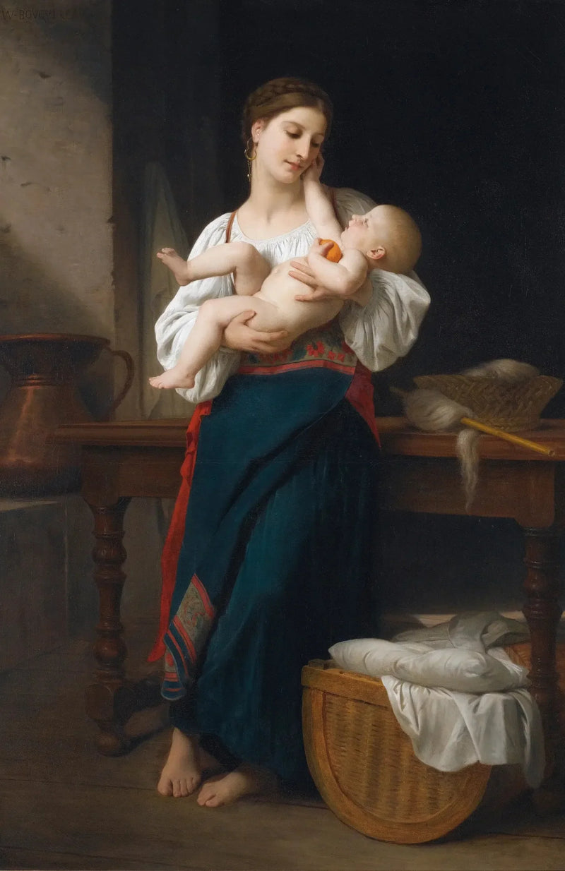 Pierwsze pieszczoty - Bouguereau