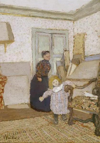 Pierwsze kroki - Édouard Vuillard