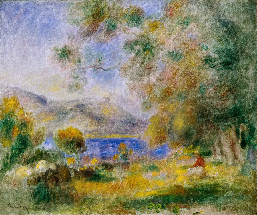 Blisko Cagnes - Pierre-Auguste Renoir