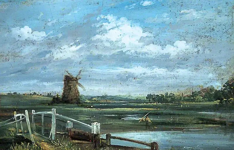 W pobliżu Haddon, Derbyshire (?) - John Constable