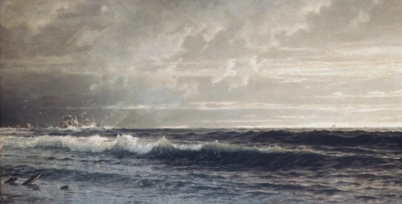W pobliżu Land's End, Kornwalia - William Trost Richards