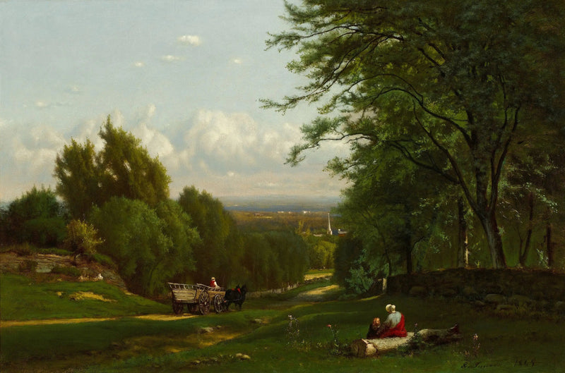 W pobliżu Leeds, Nowy Jork - George Inness