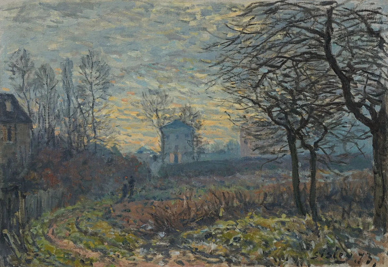 Blisko Louveciennes - Alfred Sisley