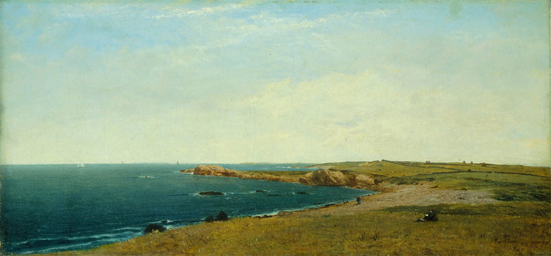 W pobliżu Newport - John Frederick Kensett