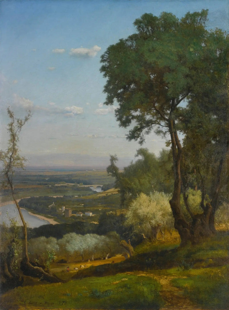 W pobliżu Perugii - George Inness