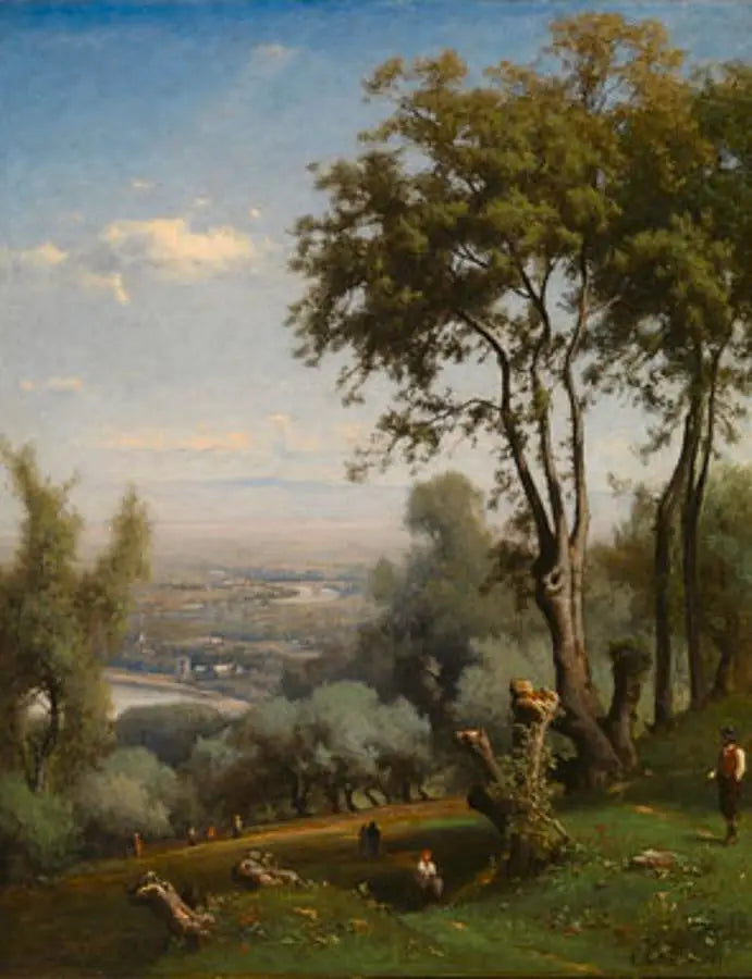 W pobliżu Perugii, Włochy - George Inness