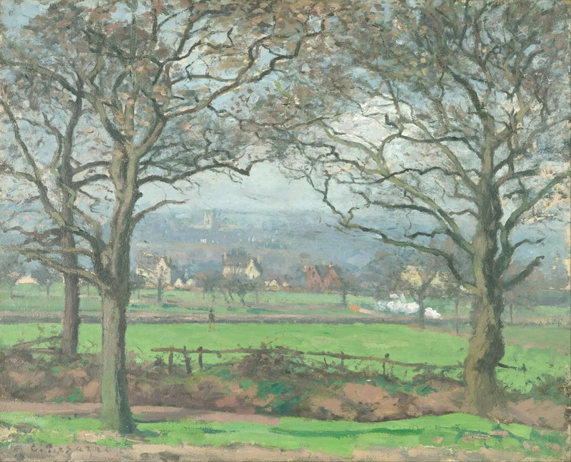 Blisko Sydenham Hill - Camille Pissarro