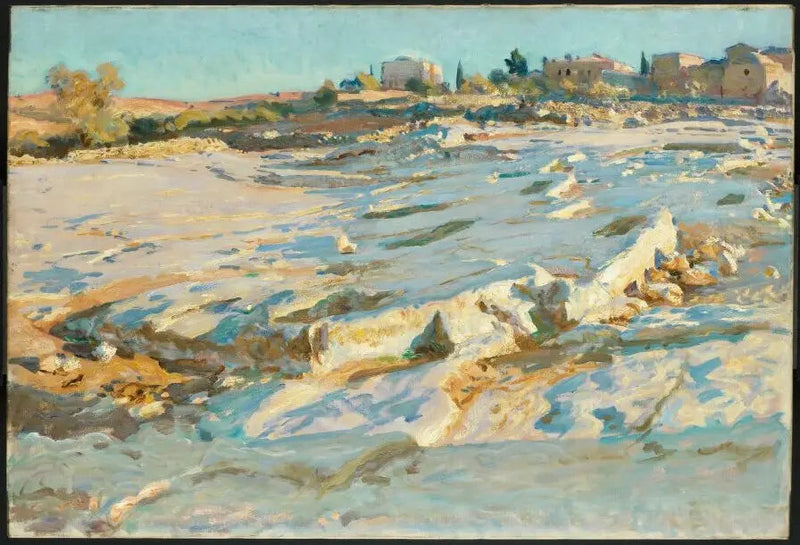 Blisko Góry Oliwnej, Jerozolima - John Singer Sargent