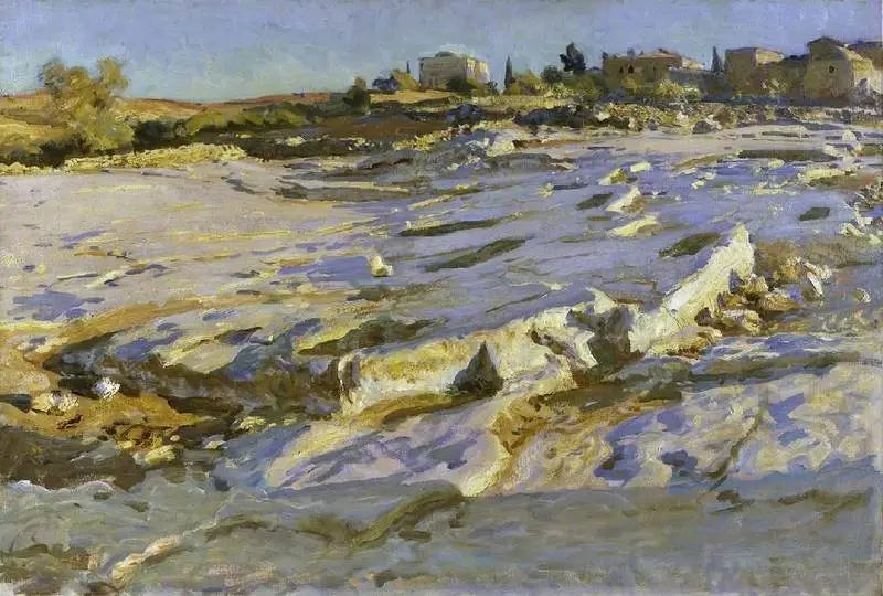 Blisko Góry Oliwnej, Jerozolima - John Singer Sargent